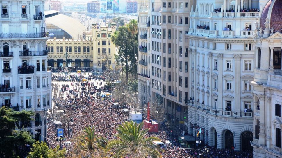 El turismo en València creció un 41% durante la semana de Fallas