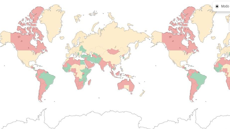 Covid Controls: A qué países podemos viajar en medio del coronavirus