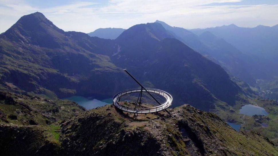 El nuevo mirador solar de Ordino, en Andorra