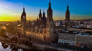 #TMporEspaña: Zaragoza "Felices Fiestas del Pilar"