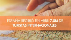 Un 8,3% más: La llegada de turistas a España supera los 7,8 millones en este mes de abril