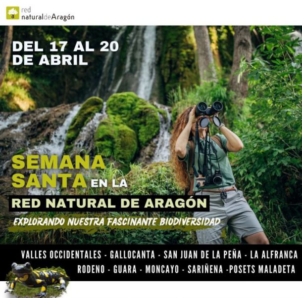 Actividades gratuitas en la Red Natural de Aragón para Semana Santa