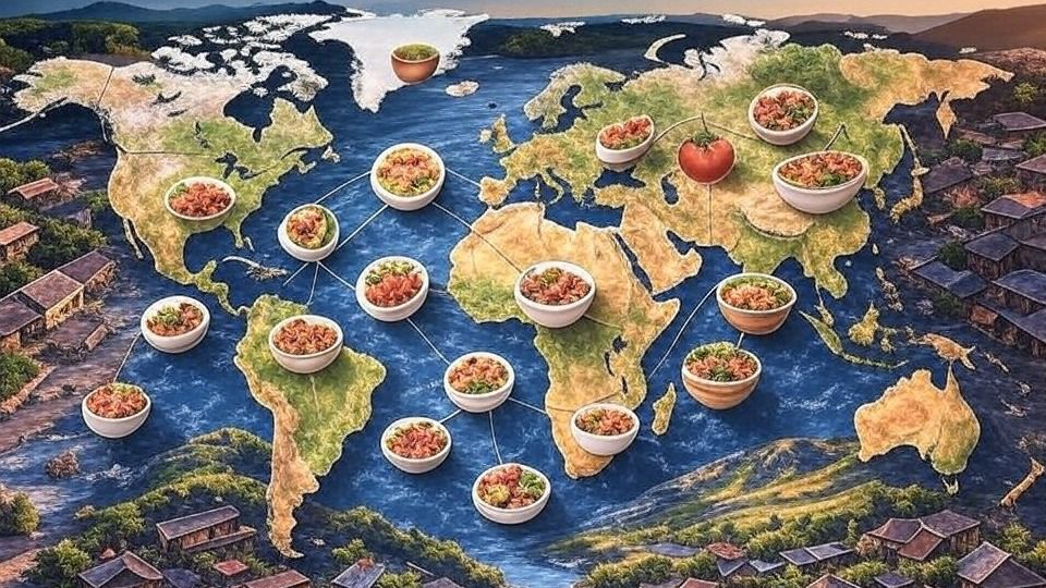 Gastronomía viajera: Sabores del mundo