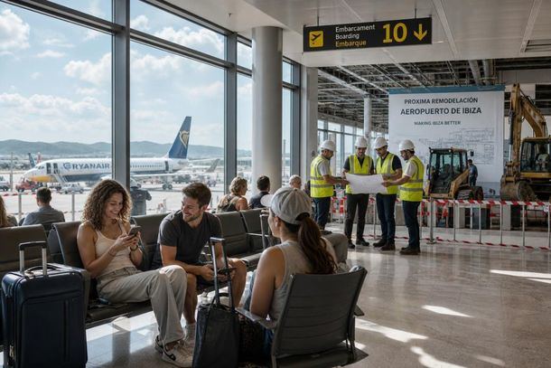 Aena inicia la licitación para remodelar el Aeropuerto de Ibiza con un presupuesto de 16 millones