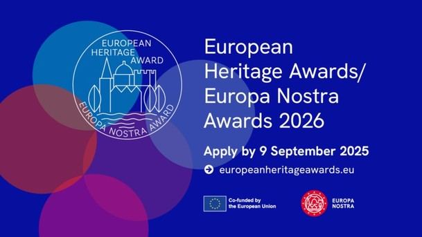 Abren las inscripciones para los Premios de Patrimonio Europeo 2026
