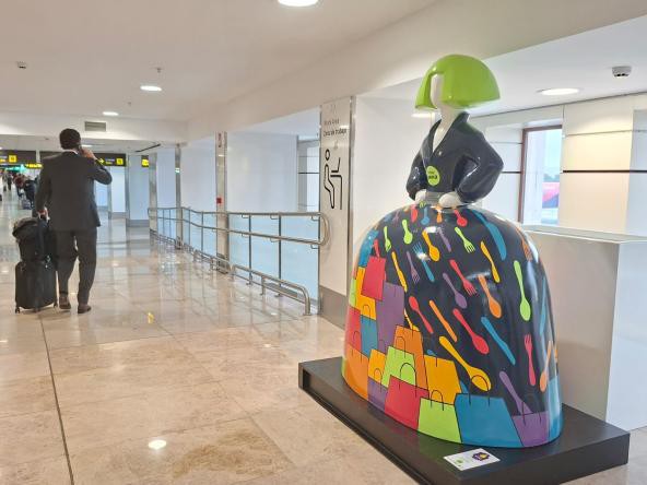 Madrid-Barajas se une a la exposición Meninas Madrid Gallery 2025