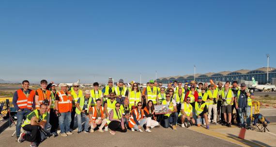 Alicante-Elche celebra su octavo Spotter Day para amantes de la aviación