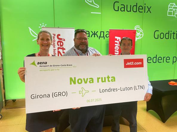 El Aeropuerto de Girona-Costa Brava se convierte en el nuevo punto caliente para volar a Londres