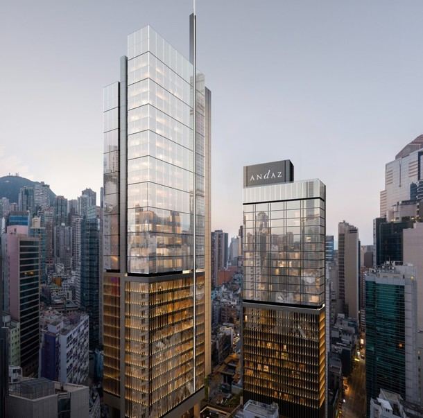 Hyatt planea abrir su primer hotel Andaz en Hong Kong para 2027