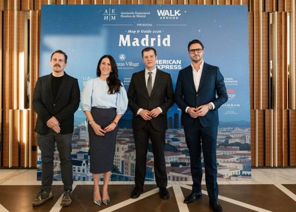 La AEHM presenta un innovador mapa de Madrid para mejorar la experiencia turística