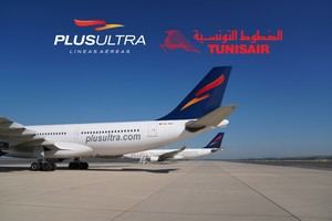 Plus Ultra colabora con Tunisair para vuelos a Montreal y París