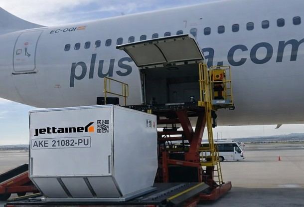 Plus Ultra amplía su acuerdo con Jettainer para gestionar contenedores aéreos